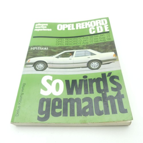 Opel rekord e - opel, d