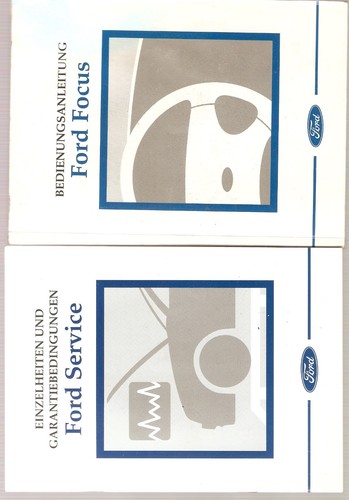Betriebsanleitung ford focus - betriebsanleitung,