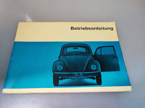 Käfer betriebsanleitung - vw,