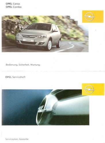 Betriebsanleitung opel combo - betriebsanleitung, /