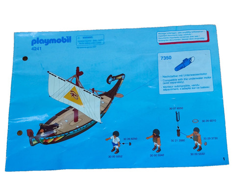 Playmobil handbücher galeere - playmobil,