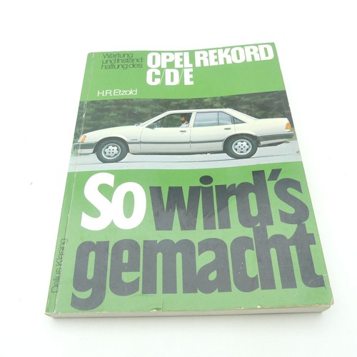Opel rekord e - opel, d
