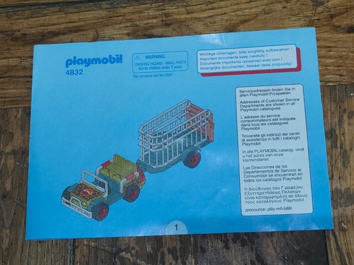 Playmobil handbücher - playmobil,